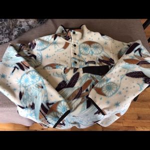 Patagonia Synchilla Owl Moon Fleece Sweater Rare